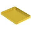 Kép 1/2 - Műszertálca aluminium medium alj, sárga 142x183x17 mm