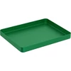 Kép 1/2 - Műszertálca aluminium medium alj, zöld 142x183x17 mm