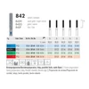 Kép 2/2 - Gyémánt fúró turbinába 842G314012