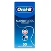Kép 2/2 - Superfloss fogselyem 50 Szál (menthol) - Oral-B-Braun