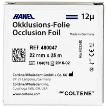 Okkluziós Folia 12µ 22mm Kék-Kék - ROEKO