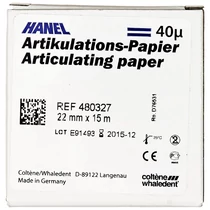 ArtikulációsPapír40ž22mmtekercsKék