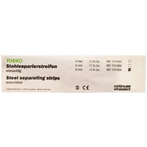ROEKO fém csiszolócsík 8 mm (egyoldalas, 12 db)