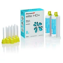 ZHERMACK Elite HD+ Light Body Normál A-szilikon, 2×50 ml (kék)