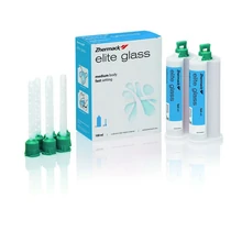 ZHERMACK Elite Glass átlátszó A-szilikon, 2×50 ml