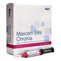 Maxcem Elite Chroma Standard Kit – Clear 4x5g - Kerr Resto, Kerr Endo