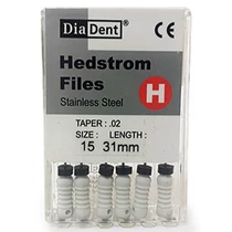 H-Files (SS) 31mm #15 - Diadent