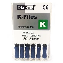 K-files (SS) 31mm #30 - Diadent