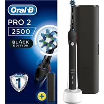 Oral-B PRO 2 2500 Cross Action fejjel (fekete nyél) - Oral-B-Braun