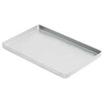 ASA Műszertálca aluminium standard alj, ezüst 284x183x17mm