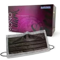 Euronda "Zorro" PROTECTION 4 szájmaszk, (4 rétegű, fekete, 50db)