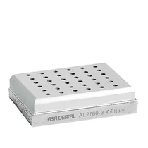 ASA Aluminium fúrótartó 36db RA autoklávozható