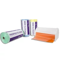 Műanyag nyálkendő kék 200db - Dispotech