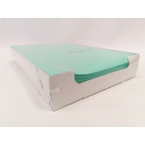 Tálca Papír 250db zöld, 18x28 cm - Dispotech