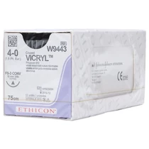 Vicryl 4/0 75cm 3/8C 16mm (12db)