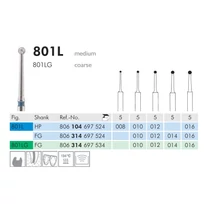 Gyémánt fúró turbinába 801L314014