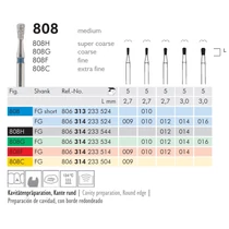 Gyémánt fúró turbinába 808314009