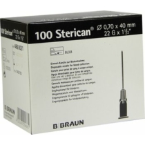 Sterican inj.tű, 100db, 0,7x40 (22GX1 1/2) - B.BRAUN