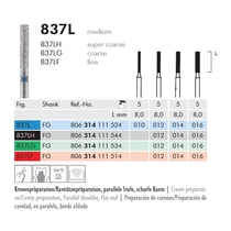 Gyémánt fúró turbinába 837LH314016