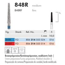 Gyémánt fúró turbinába 848RF314016
