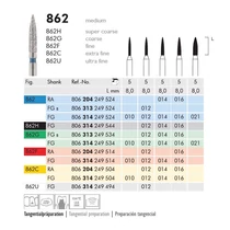 Gyémánt fúró turbinába 862C314012