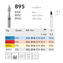 Gyémánt fúró turbinába 895C314016