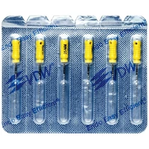 VDW K-reamer 020 25mm 6db – kézi gyökércsatorna tágító