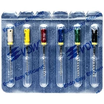 K-reamer steril 25mm 045-080 sort. 6db