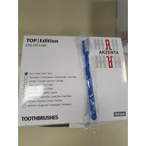 Egyszerhasználatos fogkefe, kék, 100db