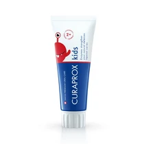 Curaprox kids gyerek fogkrém, eper ízű, 950 ppm F, 60ml