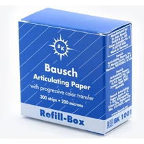 Bausch Artikulációs papír ut. BK1001 kék 200ľ 300db