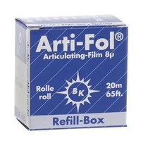 Bausch Art. fólia ut. 8µ 22mm kétoldalas kék 20m