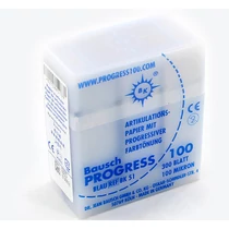 Artikulációs papír Progress kék 100µ 300db dobozos