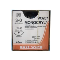 Monocryl festetlen 3/0 45cm (12db)