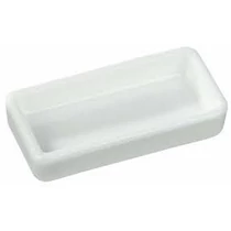 Üvegtál (opal) 8 db egyvégű kéziműszerhez 200x100x22
