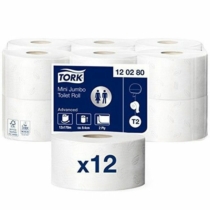 Tork Mini Jumbo Toalettpapír (T2) 12 db