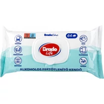 Bradolife Alkoholos Fertőtlenítő Kendő 64Db Kupakos