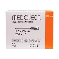 Injekciós tű 25G x 1 / 100 db steril