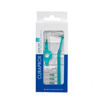 Curaprox CPS 06 prime Start fogköztisztító kefe, türkiz (5 db CPS 06 + UHS 409 + UHS 470 nyél)