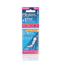 Piksters fogköztisztító kefe világoskék 5, 10 db