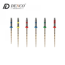 Pro-Flexi Files Gold 25mm (NiTi) rotációs fájlrendszer sorozat 6db - Denco