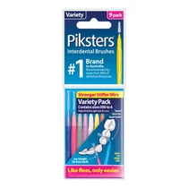 Piksters Variety fogköztisztító kefe tesztkészlet, 9 db (000-6 méretek)