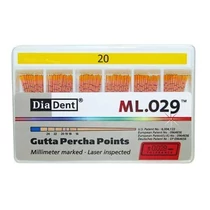 Diadent Guttapercha csúcs ML.029 ISO 20 120db