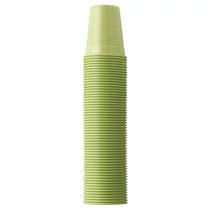 Műanyag Pohár 2dl, lime, 100db
