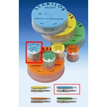 Stabilok parapulpális csap kék 20db acél 0,6mm
