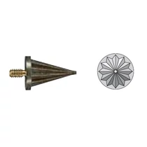 Prophy-cups, screw-type, pointed, grey - Kerr Resto, Kerr Endo