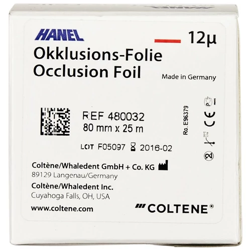 OkkluziósFolia12ž80mmPiros