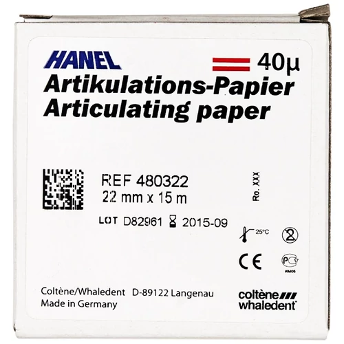 ArtikulációsPapír40ž22mmtekercsPiros