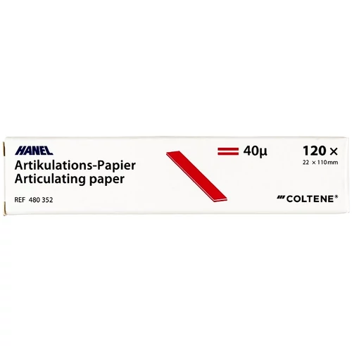 ROEKO Artikulációs Papír 40 ľ 22mm Piros