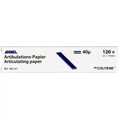 ROEKO artikulációs papír 40 ľm, 22x110mm, Kék (120db)